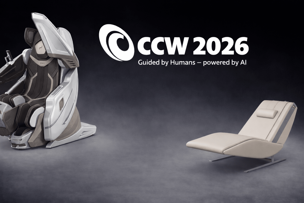 CCW 2026 in Berlin: Massagesessel Welt macht Regeneration im Arbeitsalltag erlebbar