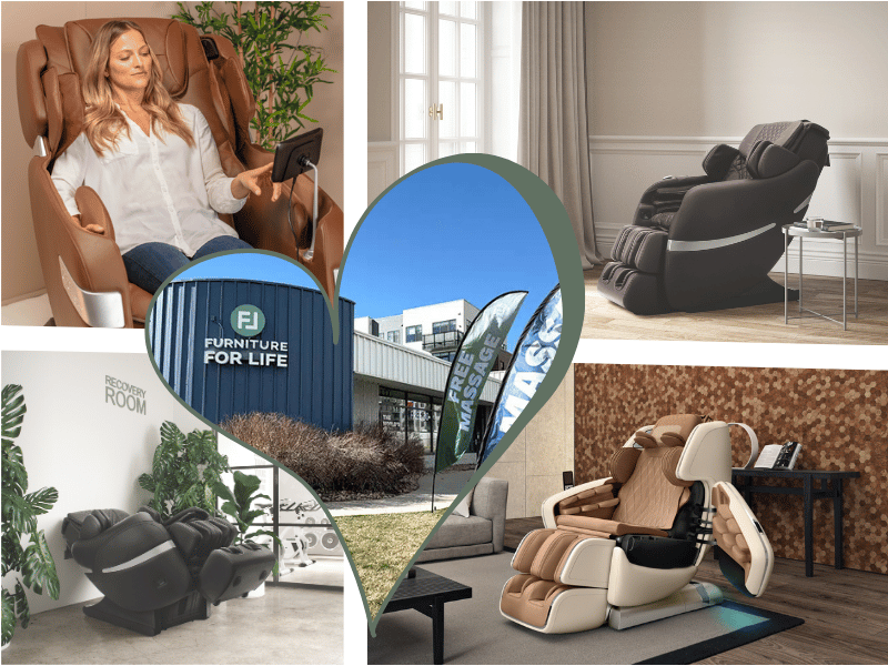 Fauteuils de massage Welt et Furniture For Life : une vision commune et un partenariat exclusif pour des expériences de bien-être incomparables grâce aux fauteuils de massage de classe mondiale des marques OHCO, Positive Posture et KOYO