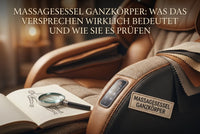Professional header image for industry analysis: Massagesessel Ganzkörper: Was das Versprechen wirklich be...