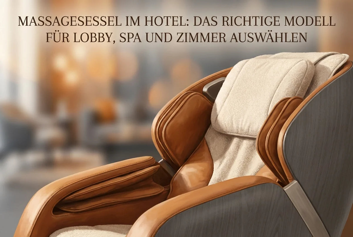 Image d'en-tête professionnelle pour une analyse comparative : Fauteuils de massage à l'hôtel : le modèle adapté au hall d'entrée, au spa…