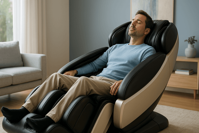 Fauteuil de massage « zéro gravité » : se détendre en apesanteur