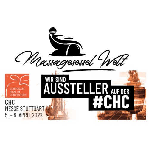 Les fauteuils de massage Welt à la Corporate Health Convention (CHC) de Stuttgart