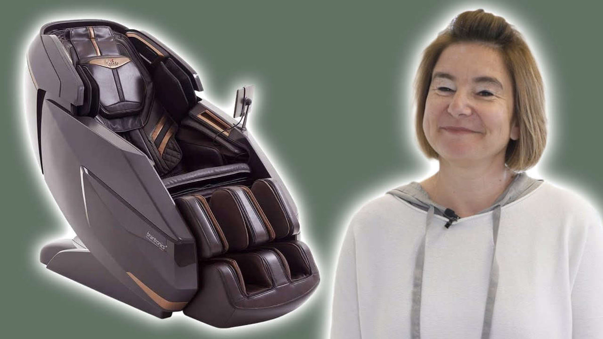 Massagesessel Casada Titan bei unserer Kundin Tina