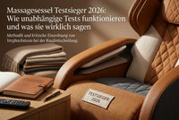 Professional header image for industry analysis: Massagesessel Testsieger 2026: Wie unabhängige Tests funk...