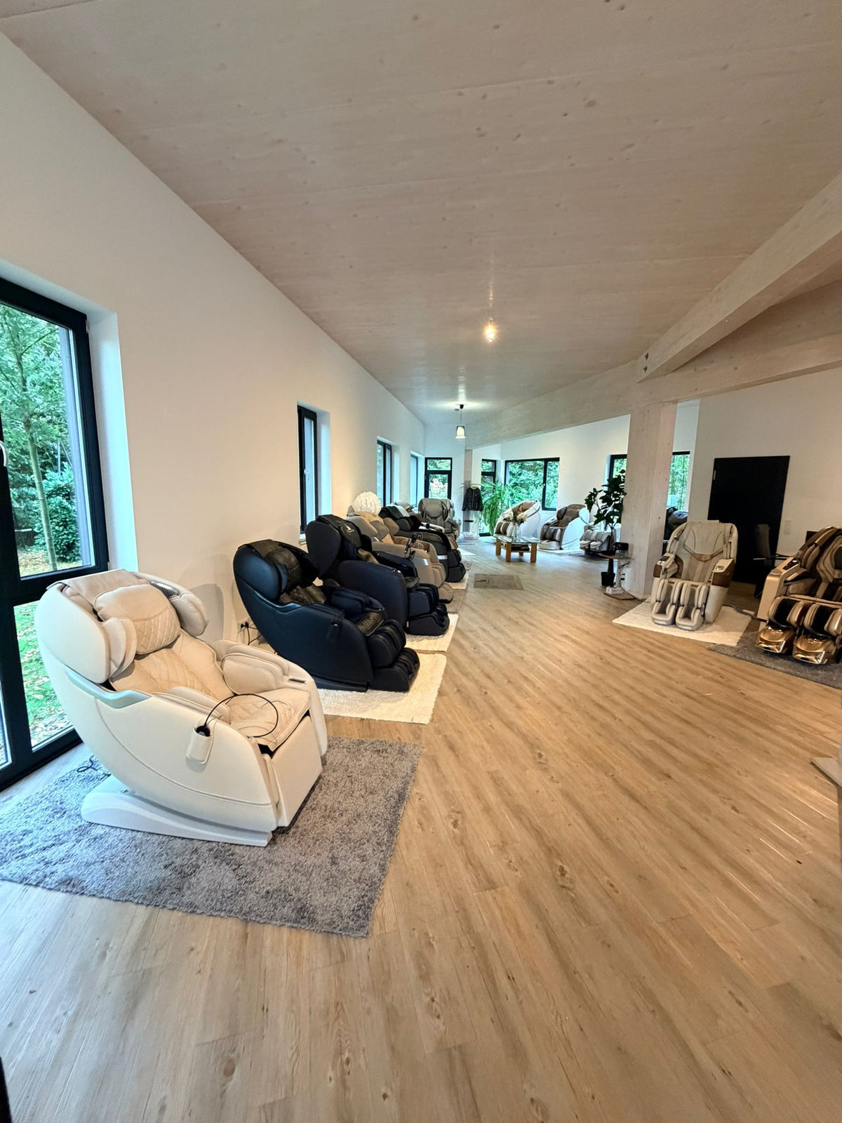 Exposition à Hambourg - Le monde des fauteuils de massage