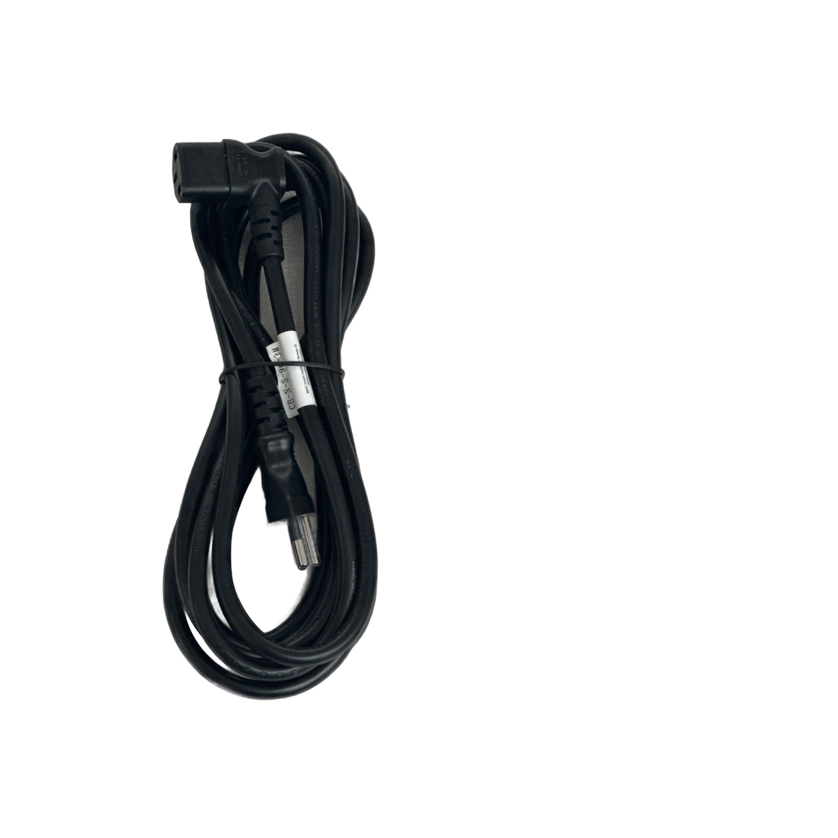 
Netzkabel Schweizer Stecker Typ J auf C13 gewinkelt, 3 m, schwarz